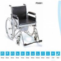 Инвалидная коляска с судном FS681, (Китай)