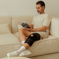 Ортез коленный Orliman 3-Tex 7120 с боковыми вставками и полицентрическим шарниром (Испания)