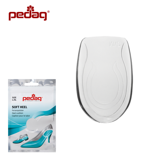 Soft heel cushion clearance