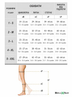 Компрессионные чулки Relaxsan Medicale Soft 2170, класс 2, 23-32 мм рт.ст. (Италия)