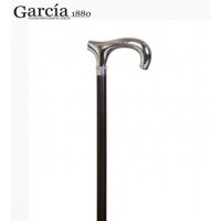 Трость Garcia Prima бук, никелированная рукоять art.172, (Испания)