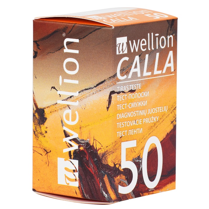 Тест-полоски для глюкометров Wellion Calla Light №50
