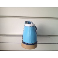 Ортопедичні босоніжки біло-блакитні Таші Орто, (Туреччина)