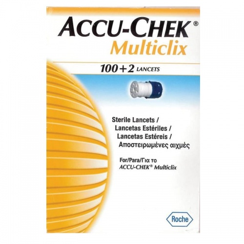 Ланцеты Accu-Chek Multiclix № 102