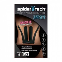 Кинезиологический тейп Spider Tech для попереку, 6 шт (США)