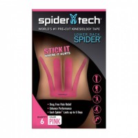 Кинезиологический тейп Spider Tech для попереку, 6 шт (США)