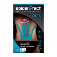 Кинезиологический тейп Spider Tech для попереку, 6 шт (США)