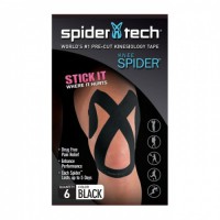 Кинезиологический тейп Spider Tech для колена, 6 шт 