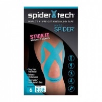 Кинезиологический тейп Spider Tech для колена, 6 шт 