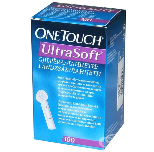 Ланцети One Touch Ultra Soft №100