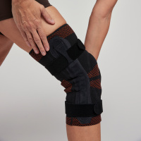 Бандаж на колено с ребрами жесткости Orliman Rodisil 9106 (Испания)