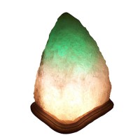 Світильник соляної Скеля 'Saltlamp' 4-5 кг з кольоровою лампочкою