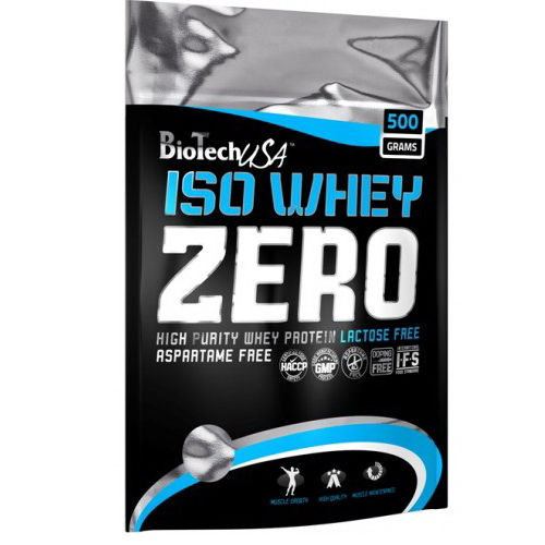 Купити протеїни ISO WHEY Zero lactose free BioTech 500 г