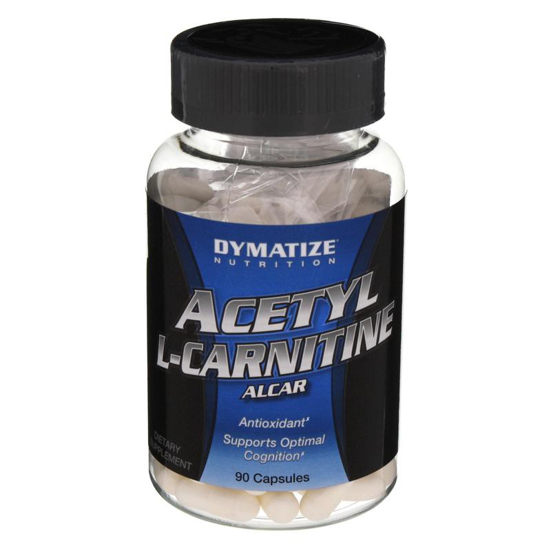 Жіросжігателя Acetyl L-carnitine Dymatize 90 капсул