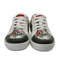 Кросівки-кеди на шнурках Orthobe мод.612, прапор