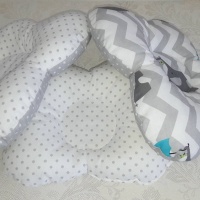 Подушка ортопедическая для новорожденных Lux baby