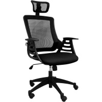 Кресло эргономичное MERANO headrest, Black Office4You