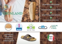 Женские шлепанцы CB0018 70SARA BLU GRUNLAND (Италия)