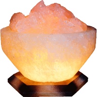 Соляний світильник 'Чаша вогню' (3-4 кг), 'Saltlamp'