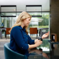 Тонометр на зап'ясток Omron RS7 Intelli IT, манжета 13,5-21,5 см (Японія)