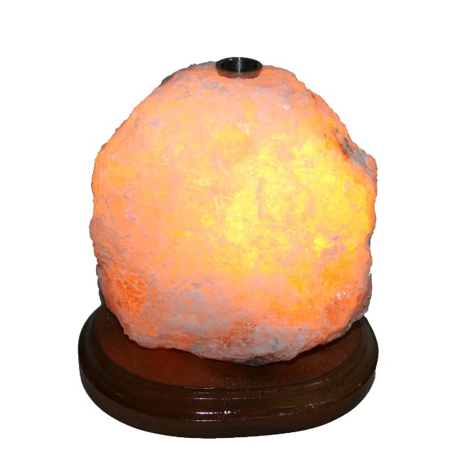 Соляний світильник c ароматизатором "Гора середня" (2,6 кг) "Ваше Здоров'я"