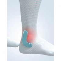 Бандаж Aurafix Бандаж на гомілковостопний суглоб із гелевими вставками 408