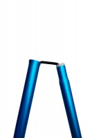 11874/F/SZ-BLU Трость с эргономичной рукояткой, складная, цвет синий