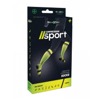 Компрессионные спортивные гольфы Relaxsan Sport 18-22мм 800 (серый/оранжевый) р.2S