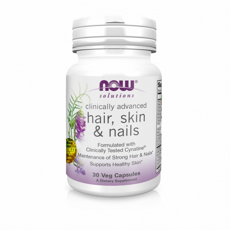 Now Foods Clinical Hair, Skin & Nails краса та здоров'я 30 капсул