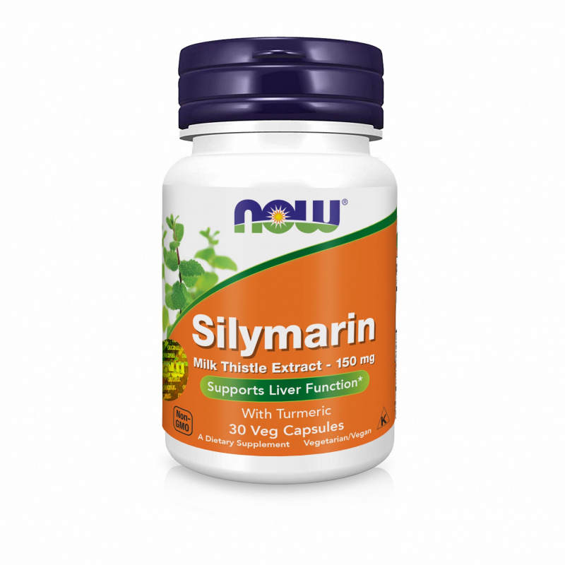 Now Foods Силімарин 150 мг гепатопротектор 30 капсул