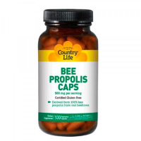 Bee Propolis (Бджолиний прополіс) 500 мг 100 капсул ТМ Кантрі Лайф / Country Life