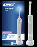 Електрична зубна щітка ORAL-B (BRAUN) Vitality SENSI Sensitive Clean/D100 White