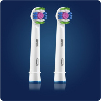 Насадки для електричної зубної щітки Oral-B 3D White, 2 шт.
