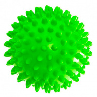 Массажный мячик шипованный жесткий d-7,5 см.