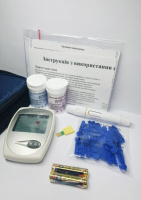 Глюкометр з функцією вимірювання холестерину в крові Easy Touch GC (ЕТ-202)