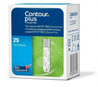 Набор глюкометров CONTOUR® PLUS + Тест-полоски 25 шт.