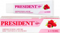 Детская зубная паста President Baby Raspberry до 3 лет 30 мл
