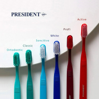 Зубная щетка President Orthodontic