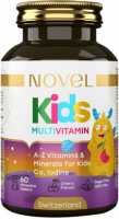 Вітаміни жувальні Novel КІДС Мультивітамін для дітей № 60
