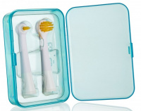 Насадки ортодонтические к Звуковой зубной щетке EDEL WHITE мягкие (2 шт.)