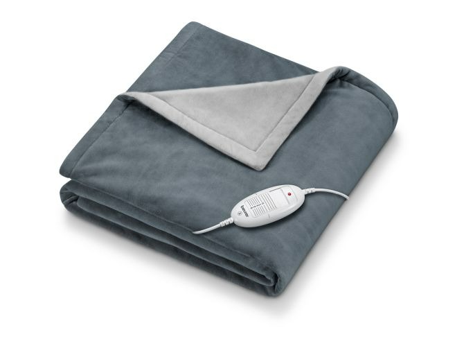 Одеяло с обогревом Beurer HD 75 Dark Grey 180х130 см