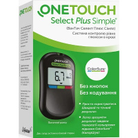 Набір глюкометр OneTouch Select Plus Simple + тест-смужки 50 шт.