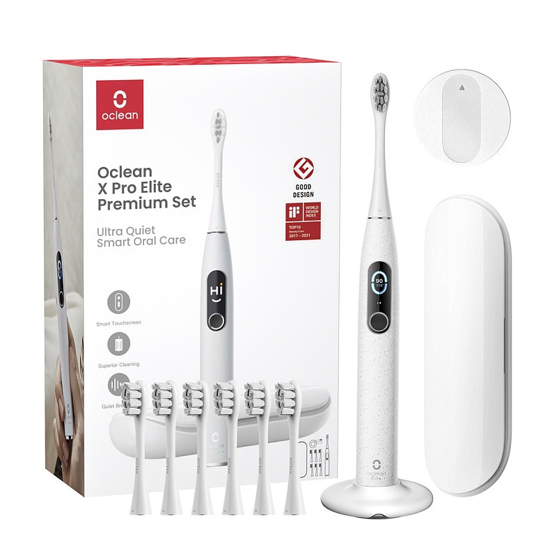 Електрична зубна щітка Oclean X Pro Elite Set