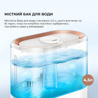 Зволожувач повітря Deerma 4,5L White (DEM-ST636)