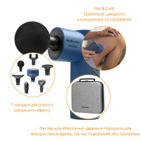 Массажер перкуссионный ручной Medisana MG 600 с функцией Hot & Cold (Германия)