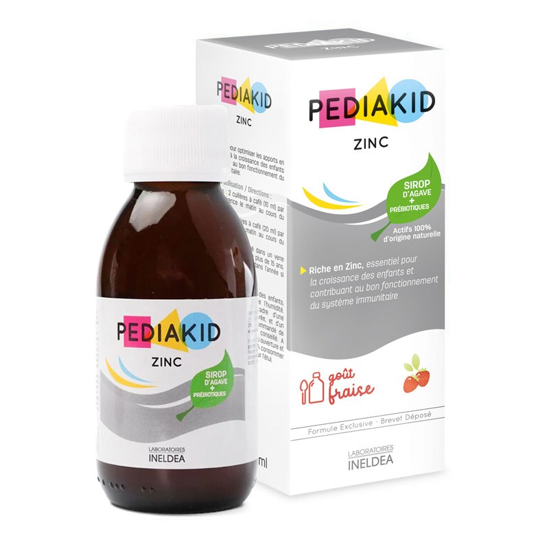 Натуральное питьевое средство PEDIAKID с цинком, 125 мл
