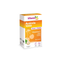 Вітамін С Ineldea натуральний, Ацерола 1000, 24 жувальних таблетки