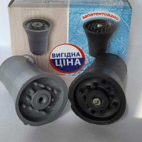 Набір накостильників на палиці Мірта (2 шт. - світлий, шипований) розмір 19