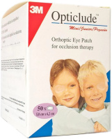 Окклюдер для глаз 3М Opticlude mini, 5.0 см х 6,2 см