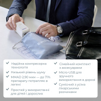 Компрессорный медицинский небулайзер MED-120 B.Well (Швейцария)